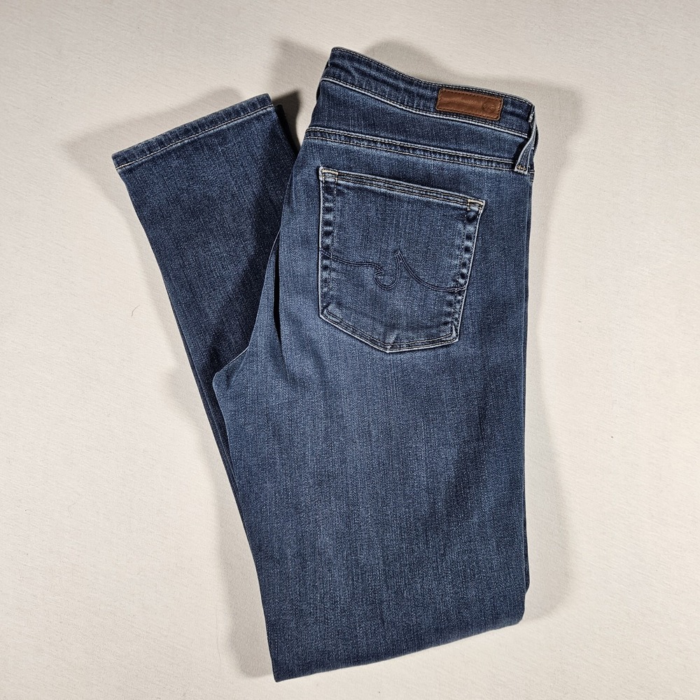 Adriano Goldschmied Jeans The Prima Cigarette Leg Womens 27R Medium Wash‎